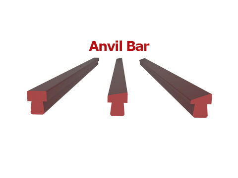 Labelling Anvil Bar